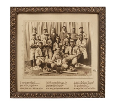 Magnificent 1914 “The Kimball System” Baseball Team Photo 